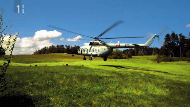 V akcijskih prizorih nastopa tudi helikopter JLA, ki pa je v resnici helikopter hrvaške vojske, le peterokrako so narisali nanj.