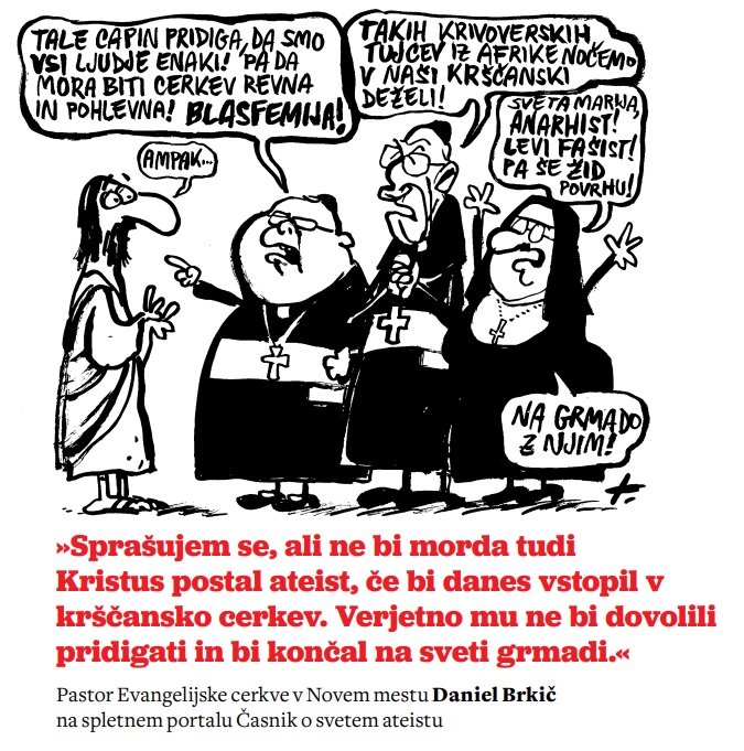 Če bi Kristus danes stopil v cerkev ... 