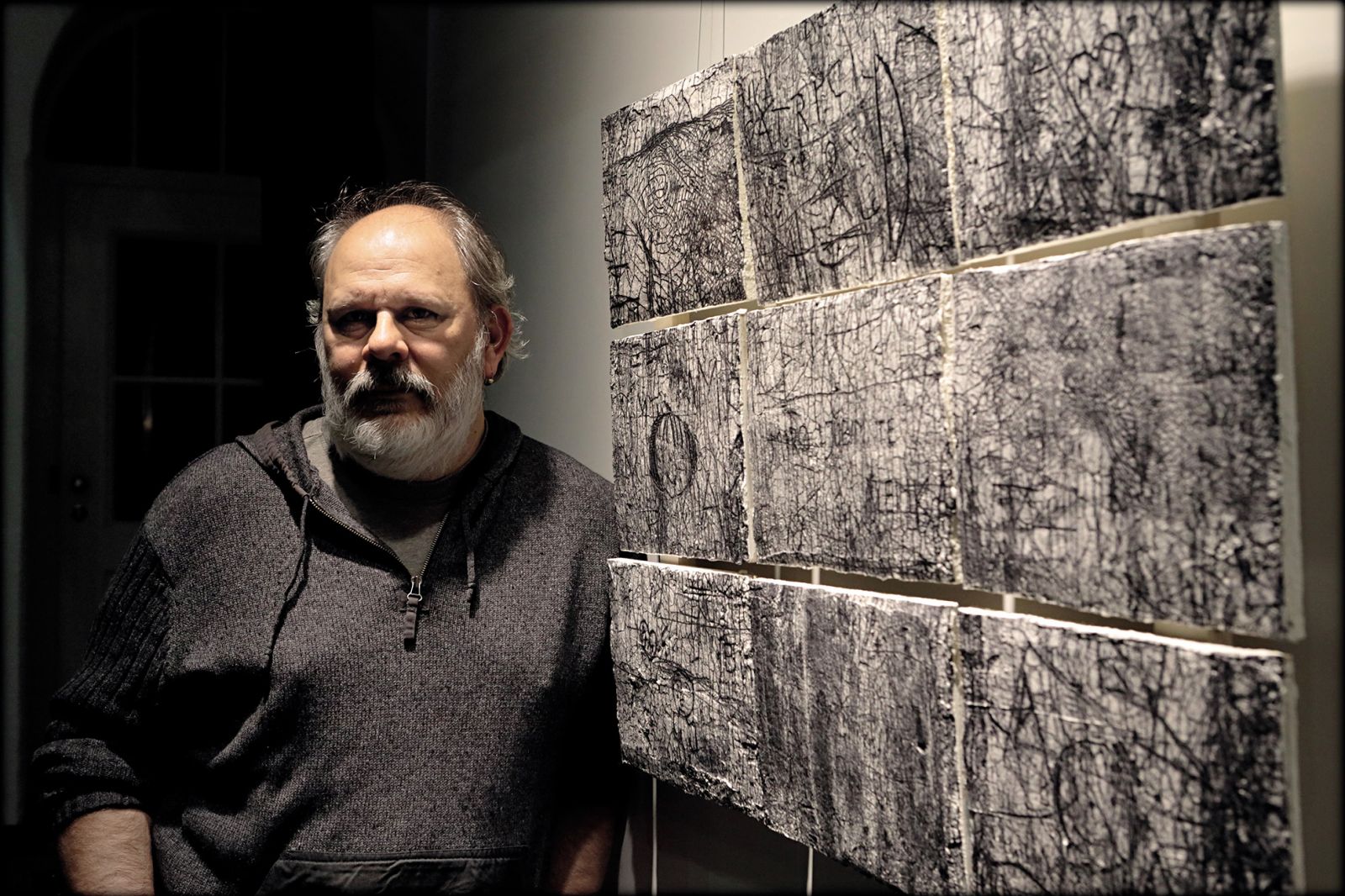 Andrej Furlan: Signa, zatvoritev razstave, Atrij SAZU, LJ | Sunčan Stone