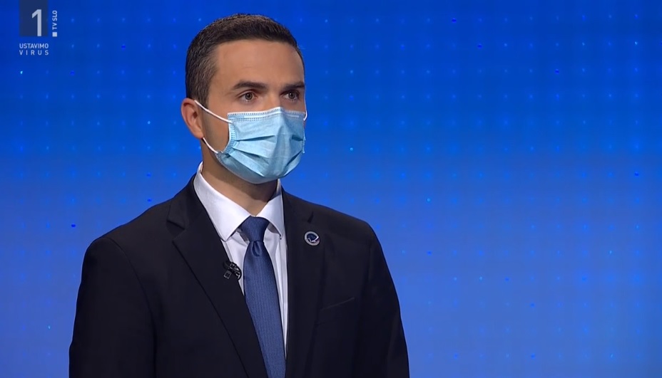 Matej Tonin v Odmevih na TV Slovenija