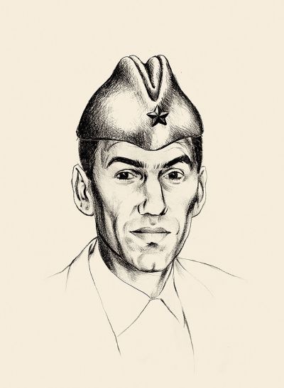 Risba: Ivan Janez Janša