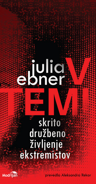 Julia Ebner v slovenščini: Knjiga “V temi. Skrito družbeno življenje ekstremistov”