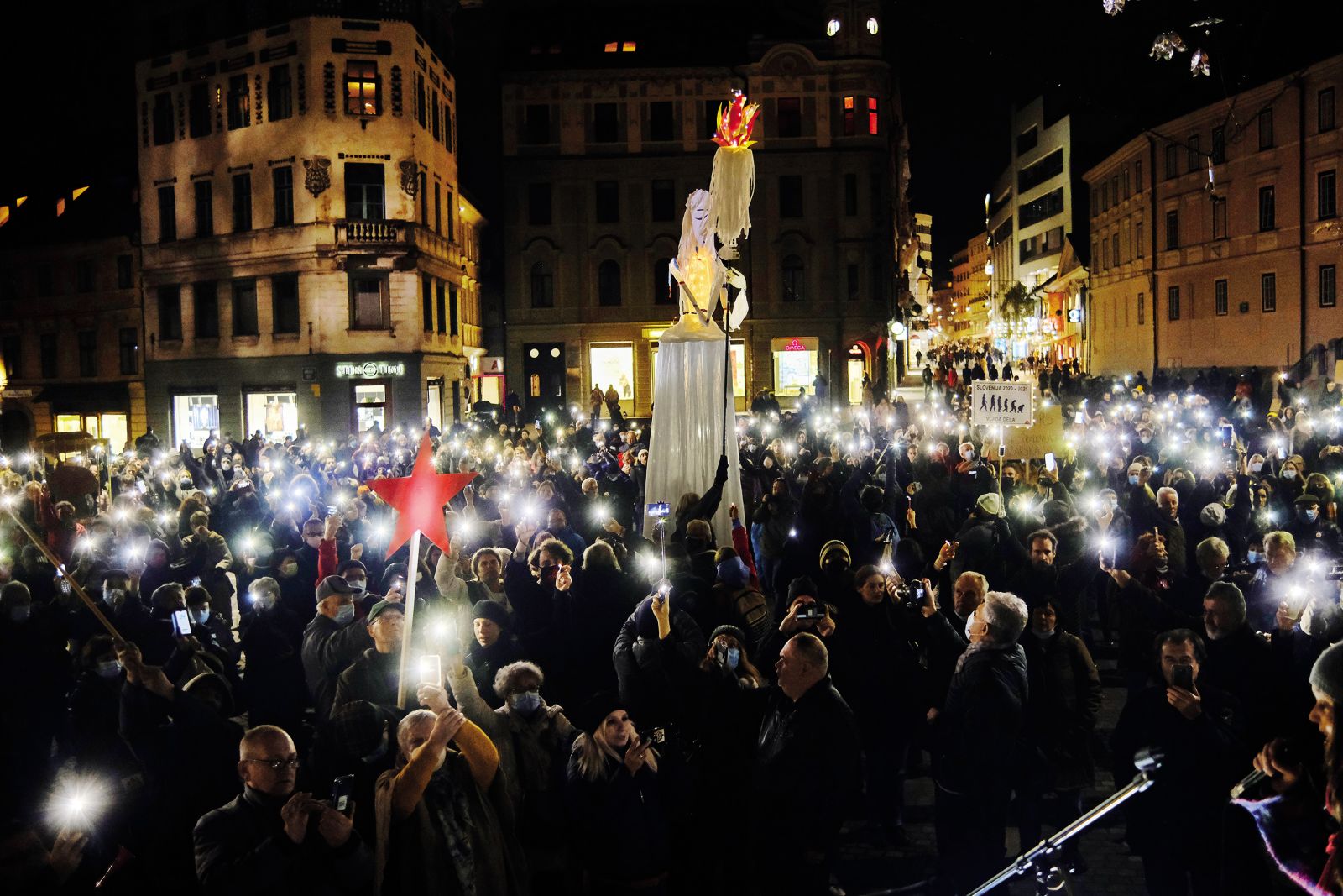 Petkov protest v Ljubljani | Jani Zalaznik