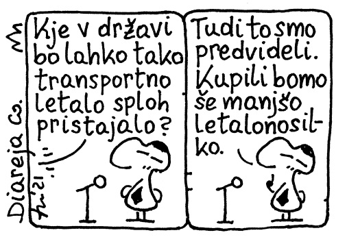 Kupili bomo tudi letalonosilko