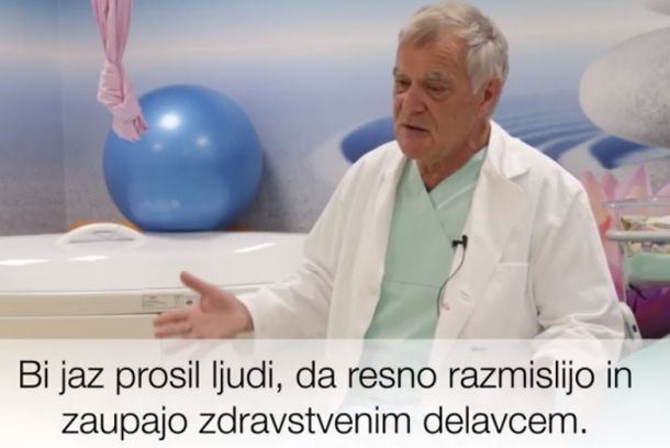 »Ne vidim razloga za omalovaževanje medicine. Cepljenje je zdaj trenutno edina rešitev.«