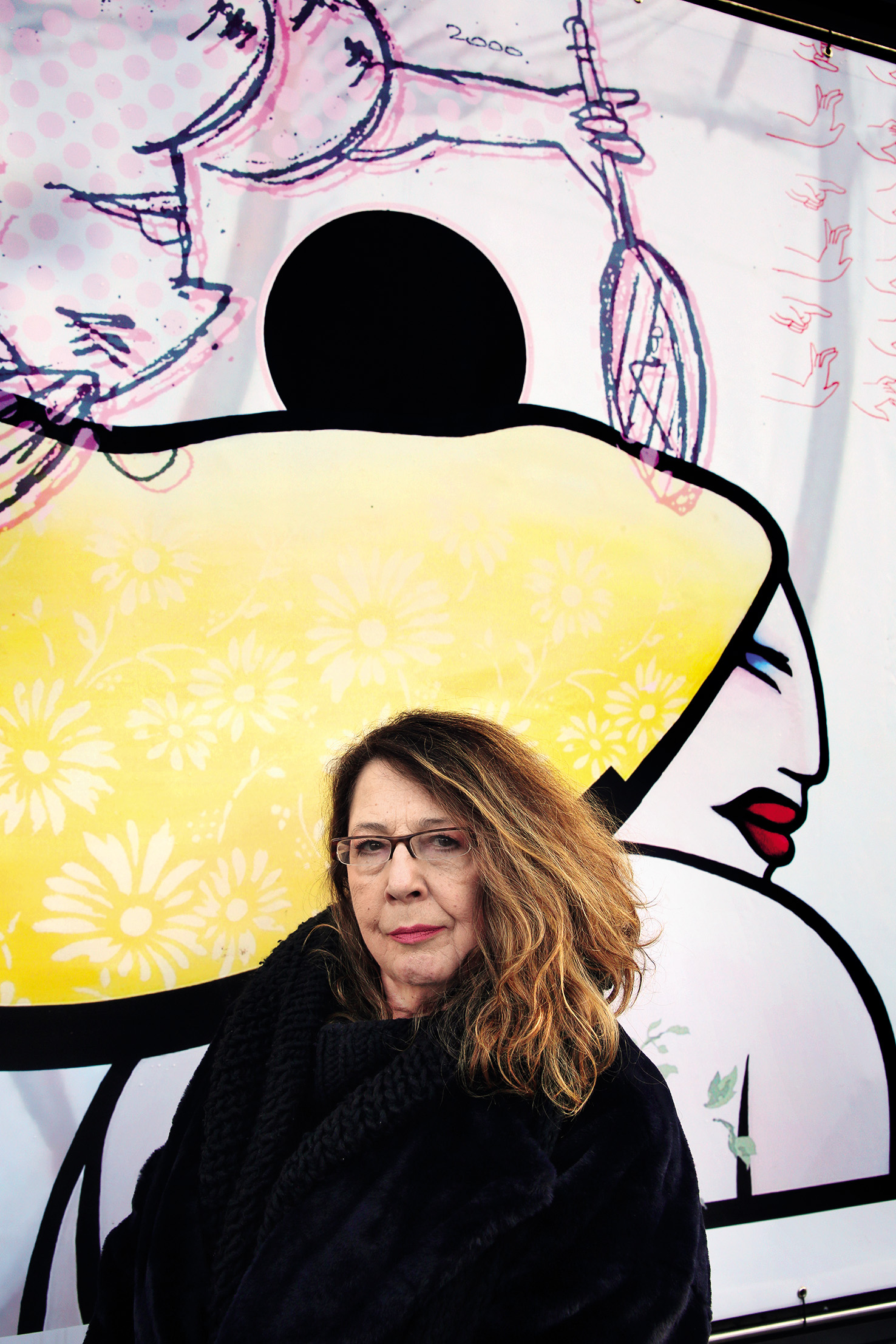 Kamila Volčanšek: Nič besed; Galerija na ulici, DLUL, ploščad Ajdovščina, LJ | Borut Krajnc