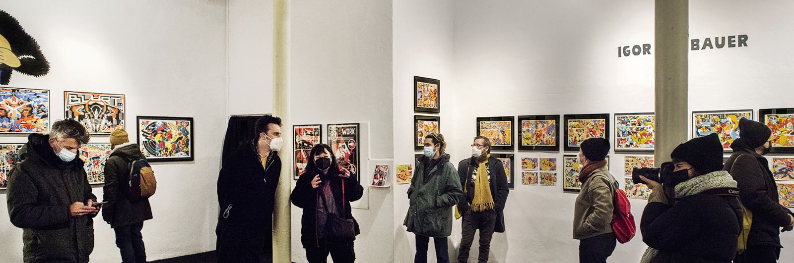 Igor Hofbauer: Mr. Morgen, razstava stripov in grafik; Stripburger, festival Animateka, Galerija Alkatraz, LJ | DK