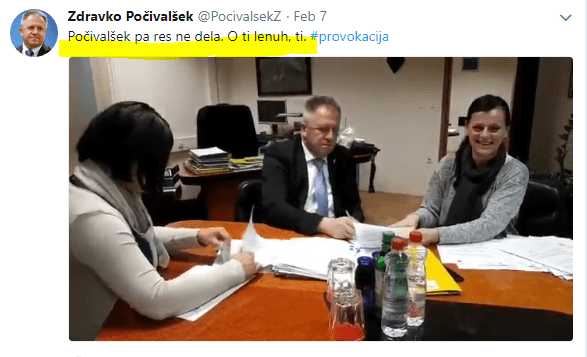 Minister rad duhoviči o tem, da veliko dela – kar drugi domnevno ne.