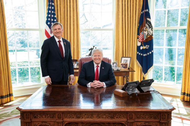 Dobra prijatelja: Paul Gosar in Donald Trump