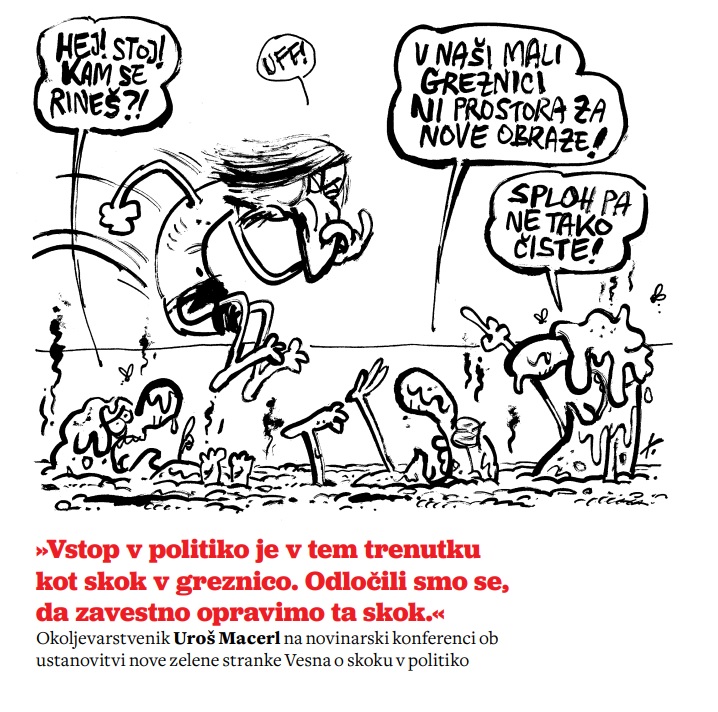 Skok v greznico