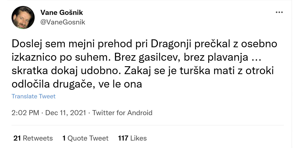 Podporo za programskega svetnika RTV Slovenija je dobil tudi Vane Gošnik, ki se norčuje iz smrti otroka