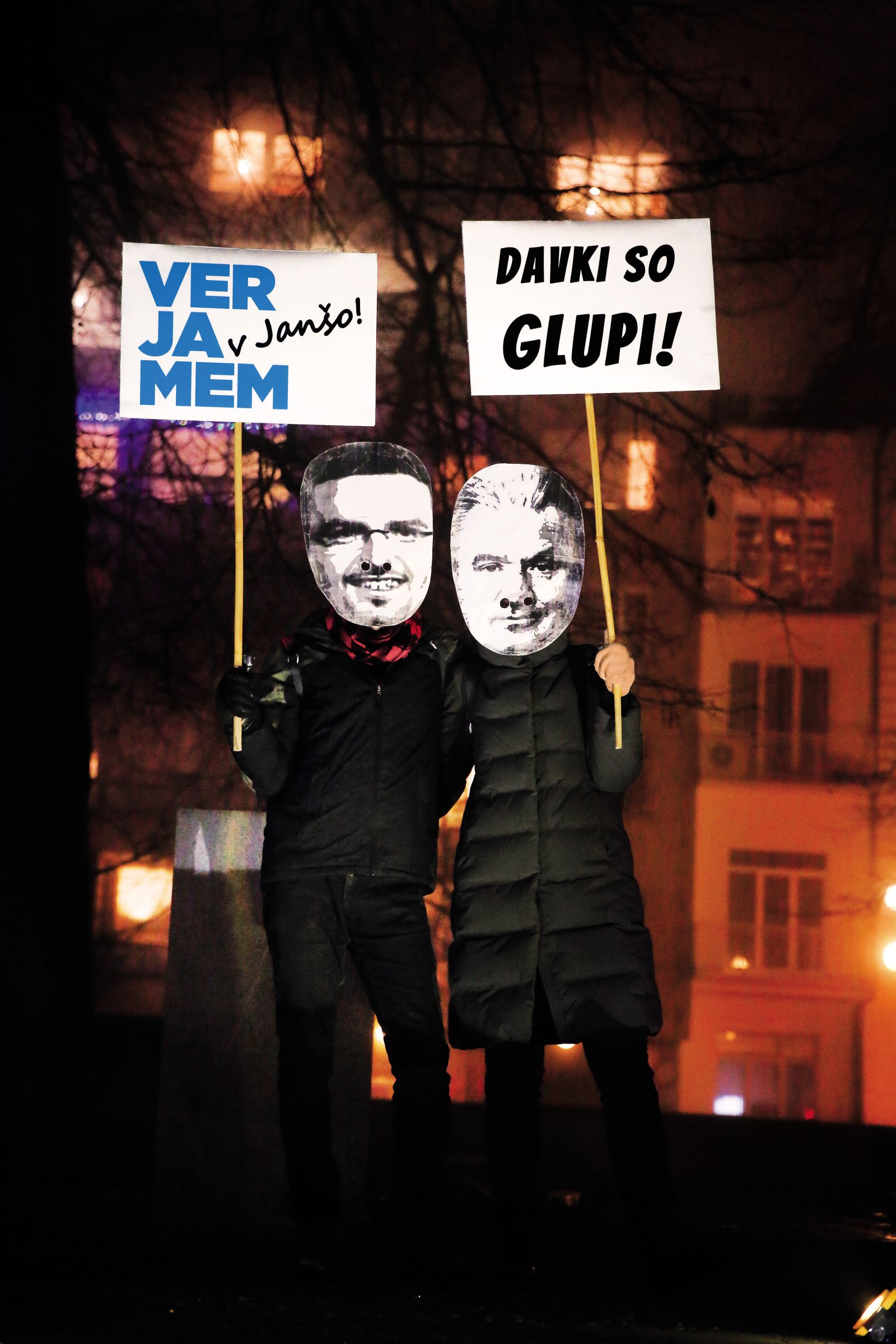 Petkov protest v Ljubljani