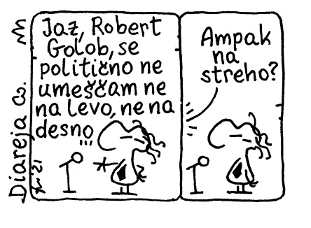 Golob na strehi