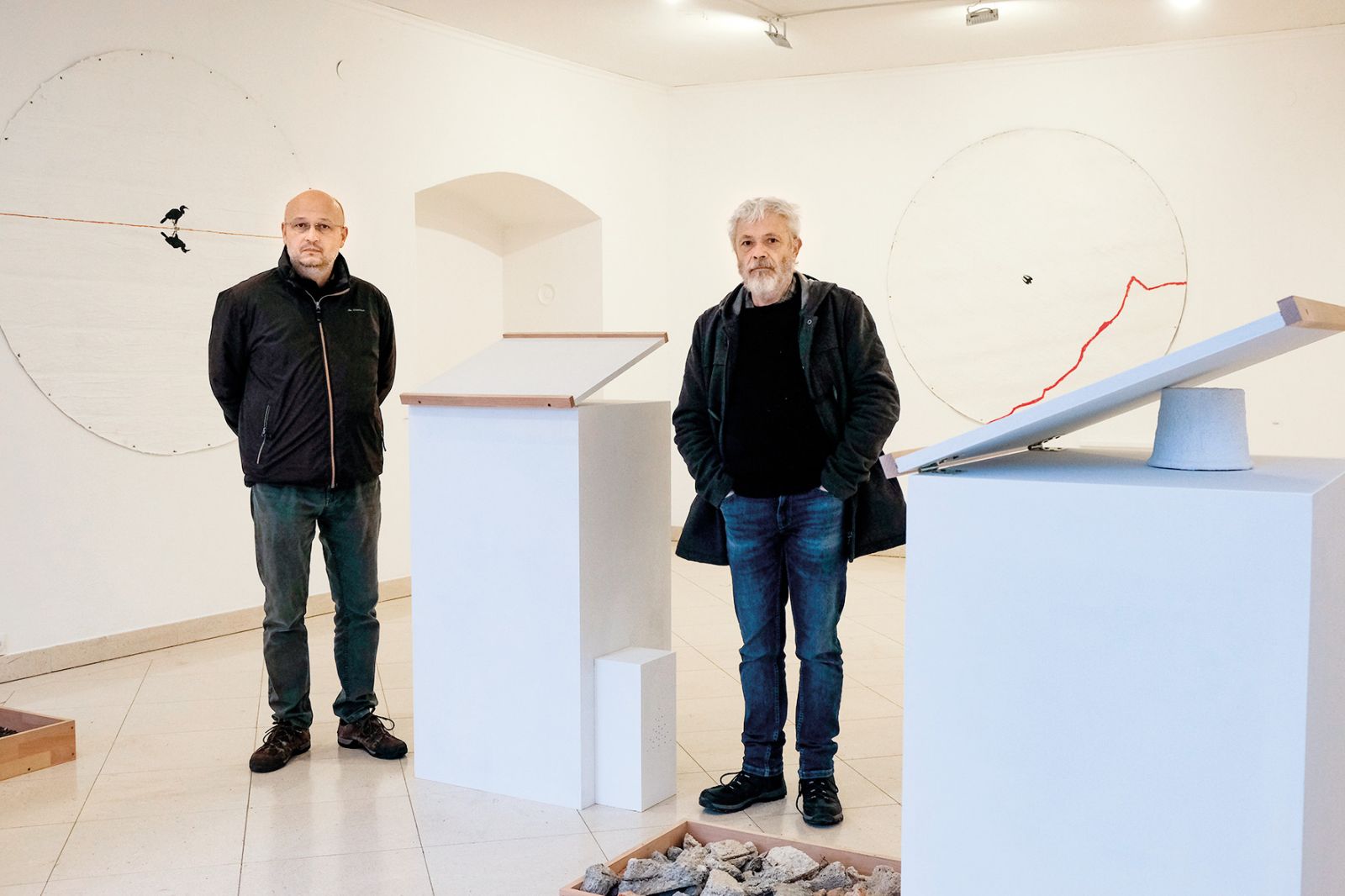 Roman Makše, Ervin Potočnik: Praznine, Galerija DLUL, LJ | Janez Zalaznik