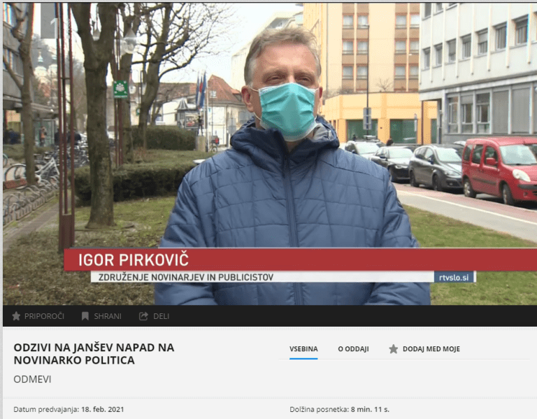 Prvopovabljeni Pirkovič o pristranski in izkrivljeni sliki v članku Politica