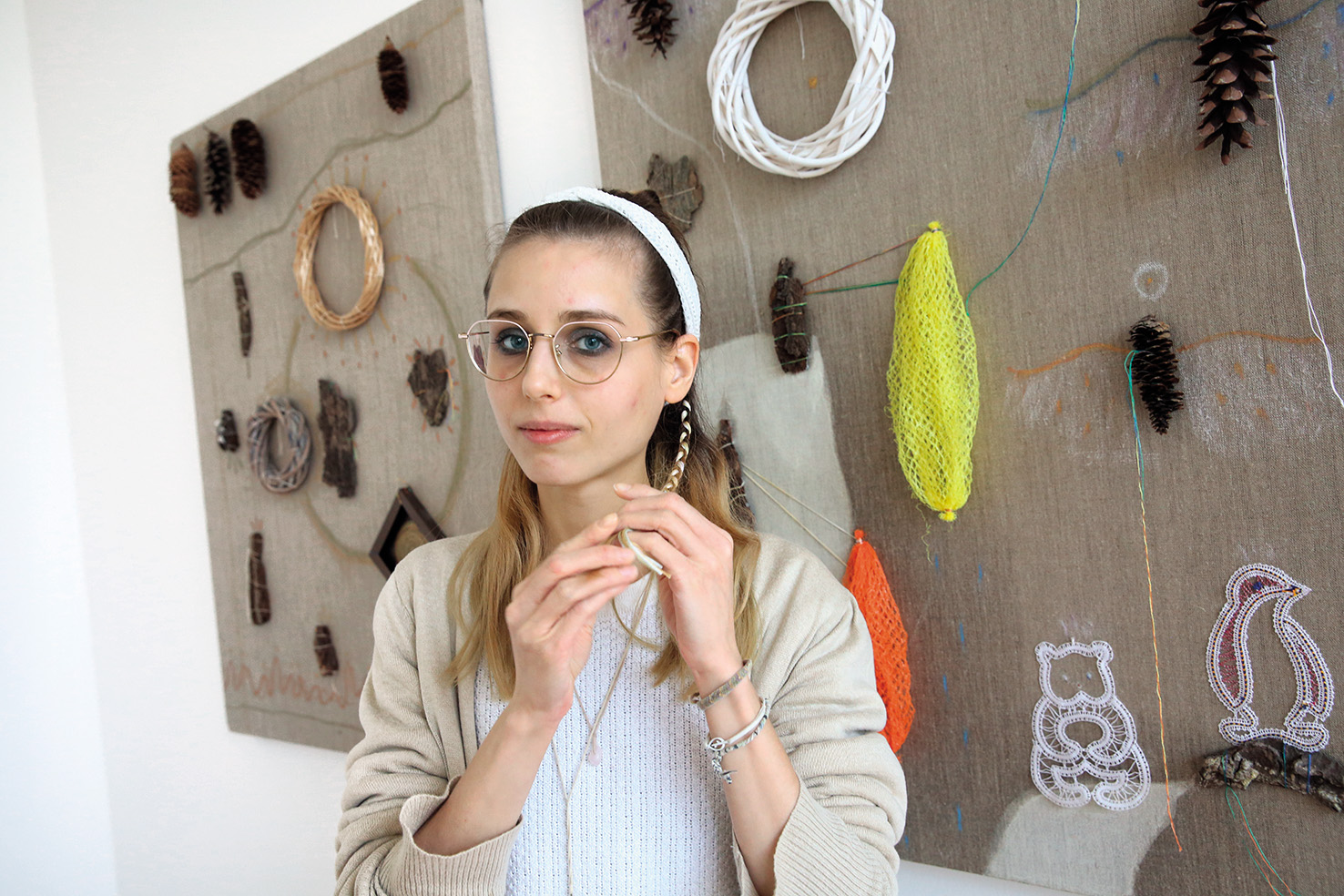 Inja Bauman: Tihi izraz biti, Center in Galerija P74, LJ | Borut Krajnc