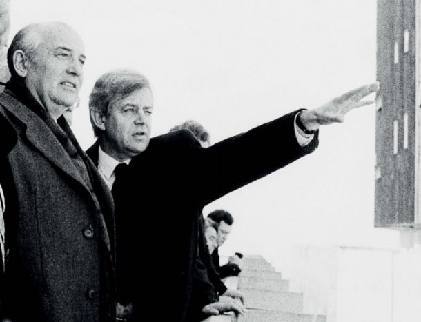 Mihail Gorbačov in Milan Kučan