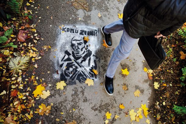 Komu zvoni? Grafit v Ljubljani