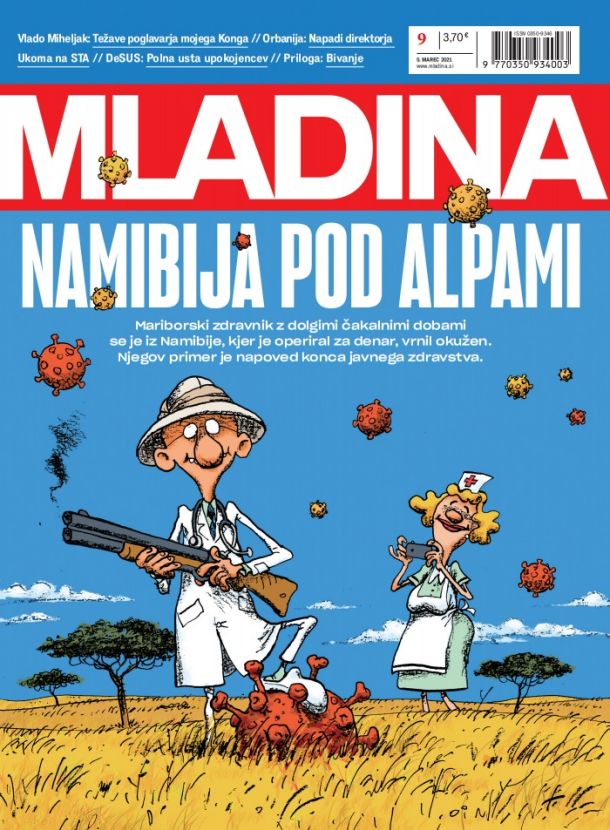 MLADINA 9 2021: NAMIBIJA POD ALPAMI 