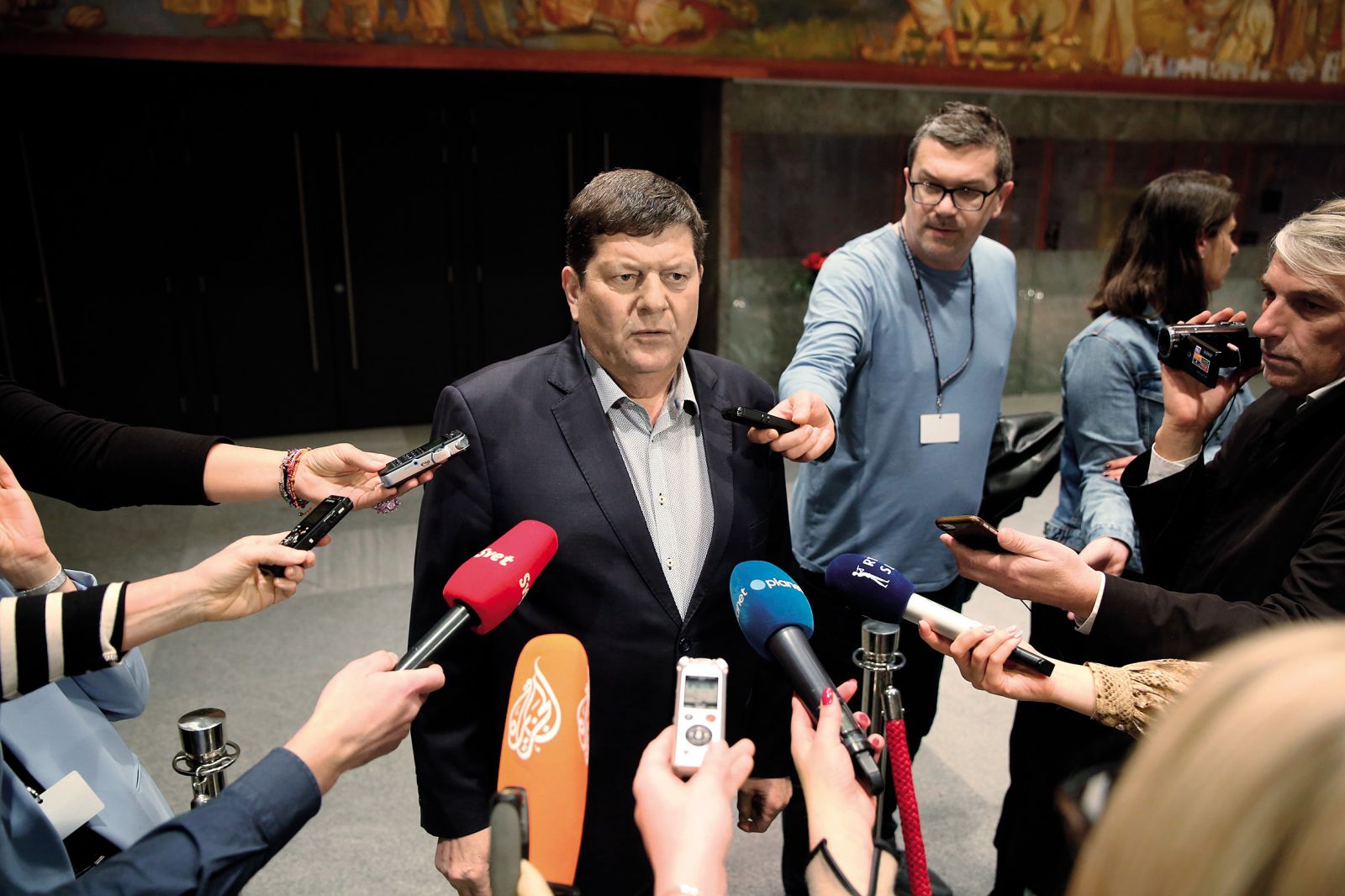 Franc Jurša, vodja poslanske skupine stranke DeSUS