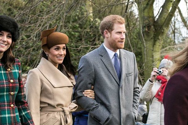 Princ Harry in Meghan Markle leta 2017