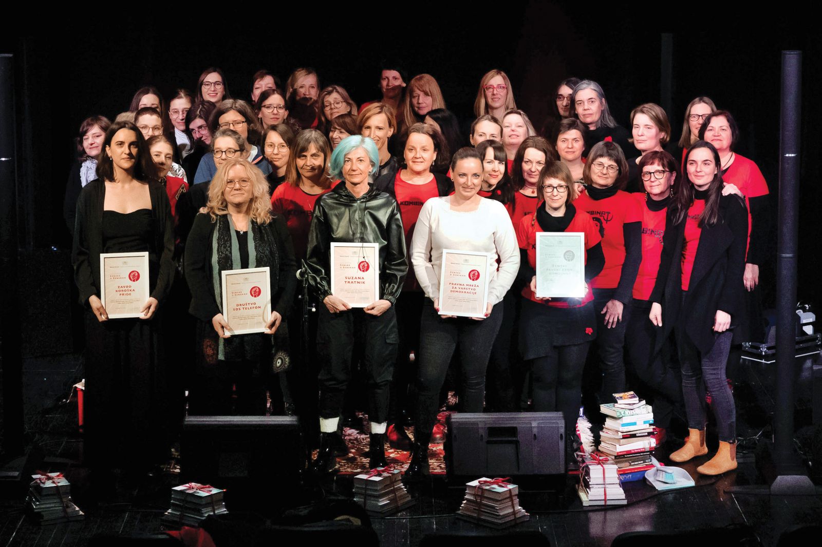 Prejemnice nagrad Ženske o ženskah, Društvo za promocijo žensk v kulturi – Mesto žensk, Stara mestna elektrarna, LJ | Nada Žgank