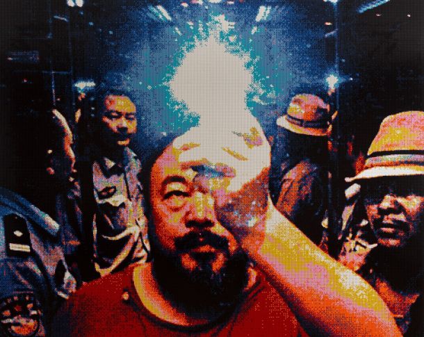 Ai Weiwei, Iluminacija, 2019,Kocke LEGO