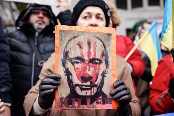 Petkov protest proti vojni v Ukrajini