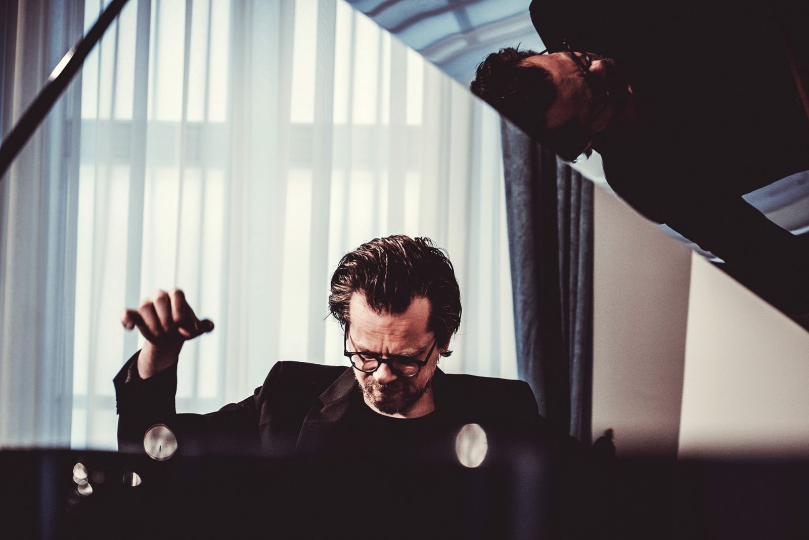 Sašo Vollmaier: Modra noč; rojstna hiša Huga Wolfa, Koroški pokrajinski muzej, SG | Nika Hölcl Praper