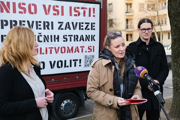 Novinarska konferenca iniciative Glas ljudstva