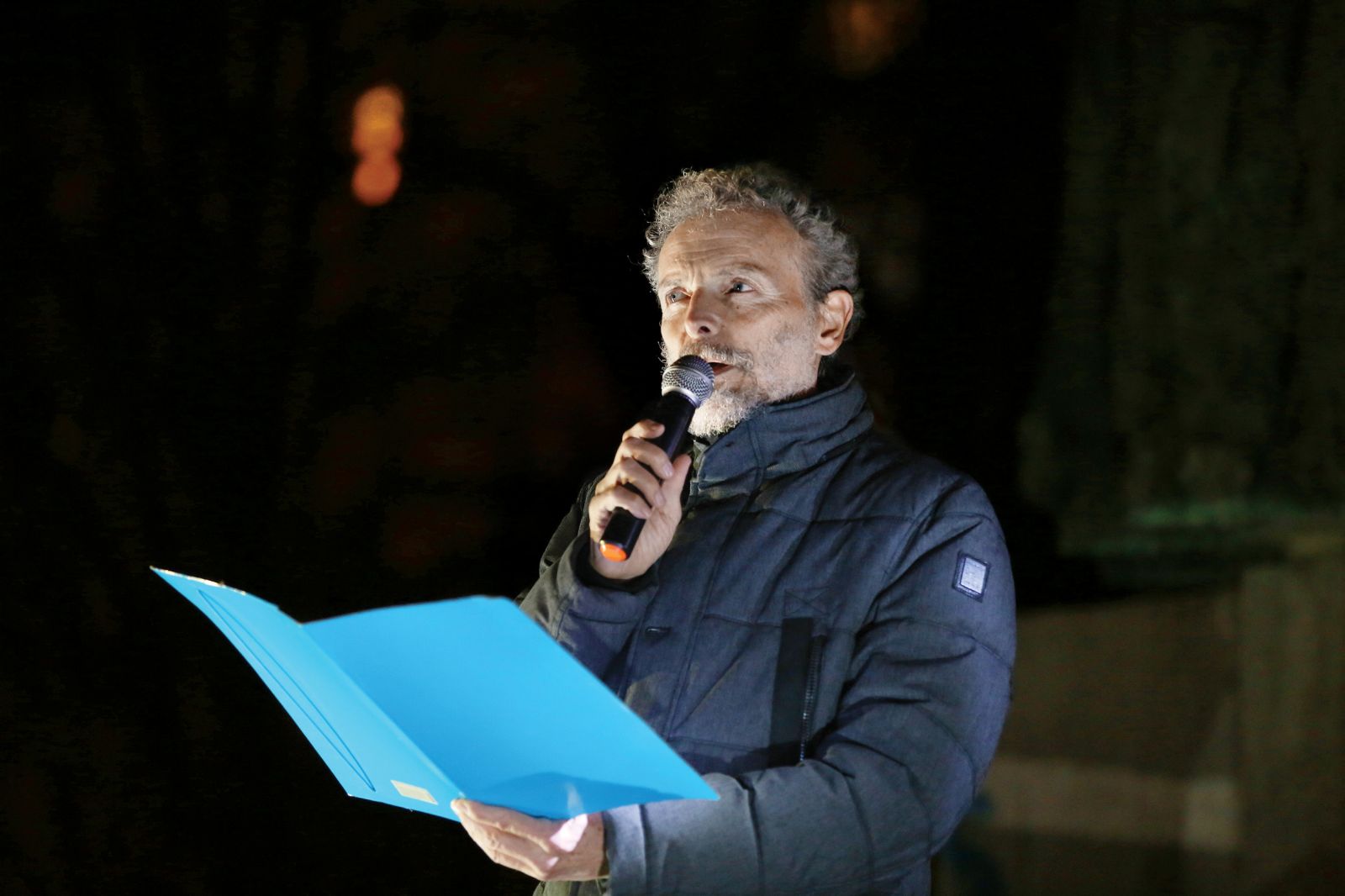 Govor Dragana Petrovca na petkovem protestu 19. novembra 2021 