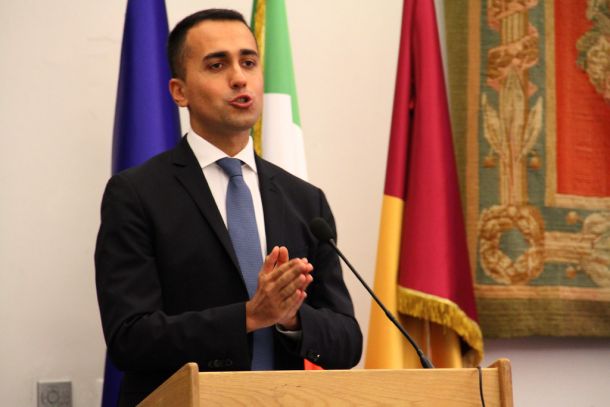 Italijanski zunanji minister Luigi Di Maio