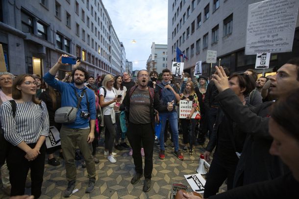 Petkov protivladni protest