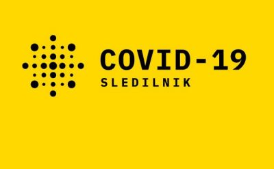 Logotip projekta Sledilnik covid-19