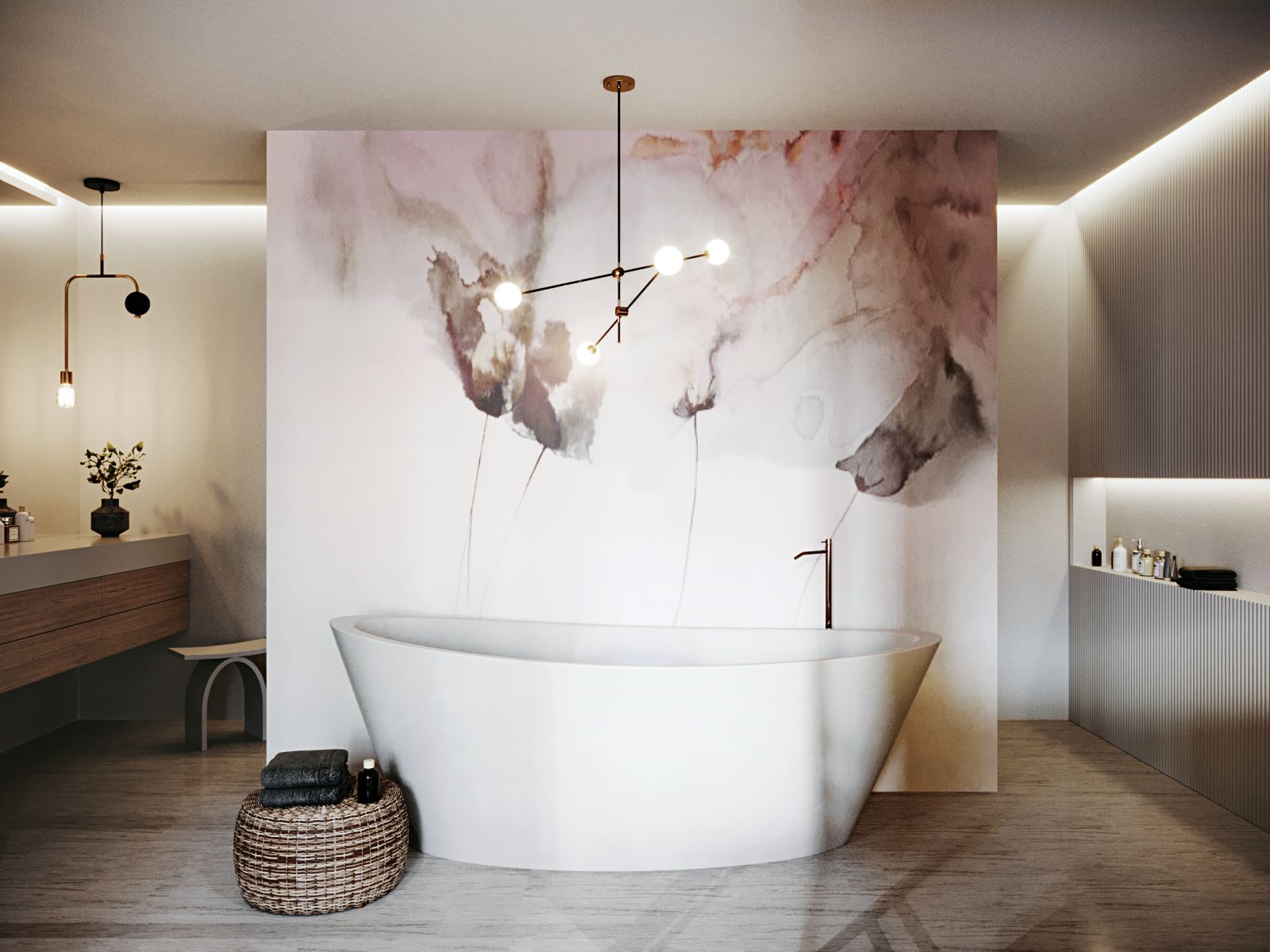 V tapete danes ne oblačimo več celotnih stanovanj, le tu in tam kakšno steno.