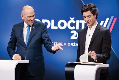 Konkurent (Mesec) mojega nasprotnika (Golob) je moj zaveznik (Kominterna). 