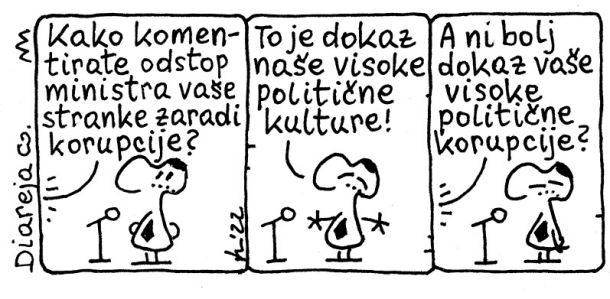 Odstop ministra