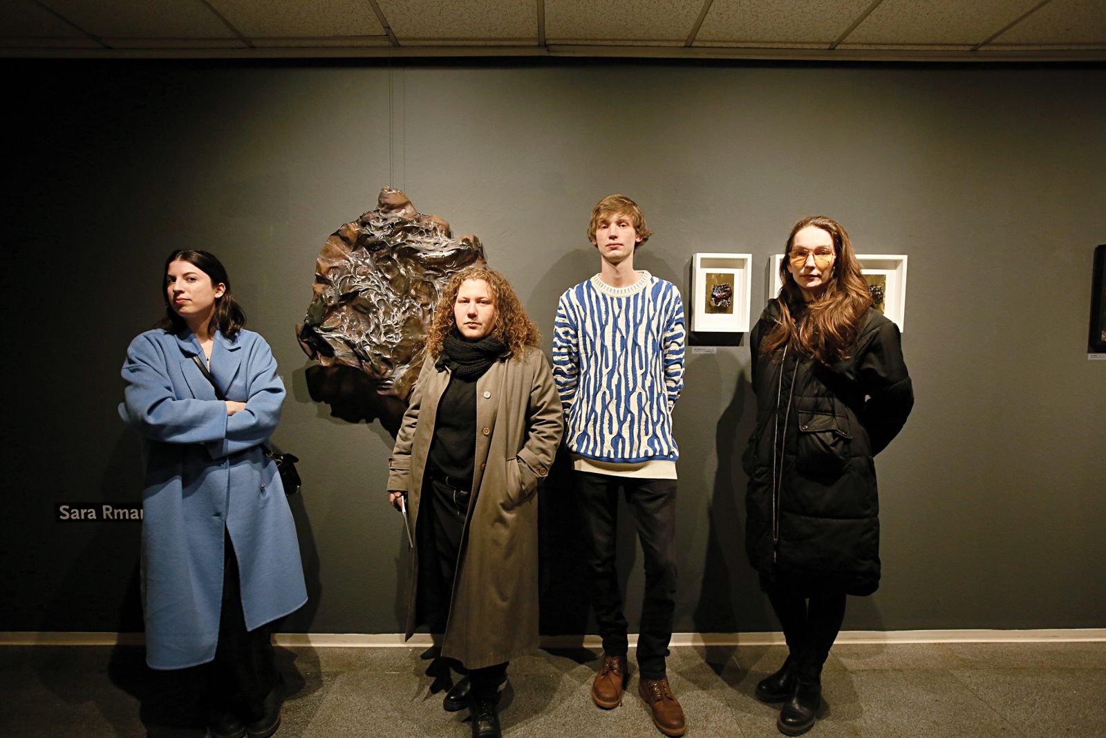 Onkraj objektiva; Hana Čeferin, Sara Rman, Blaž Rojs, Anja Seničar, Mala galerija, Cankarjev dom, LJ | Borut Krajnc