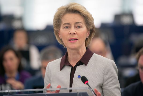 Predsednica Evropske komisije Ursula von der Leyen