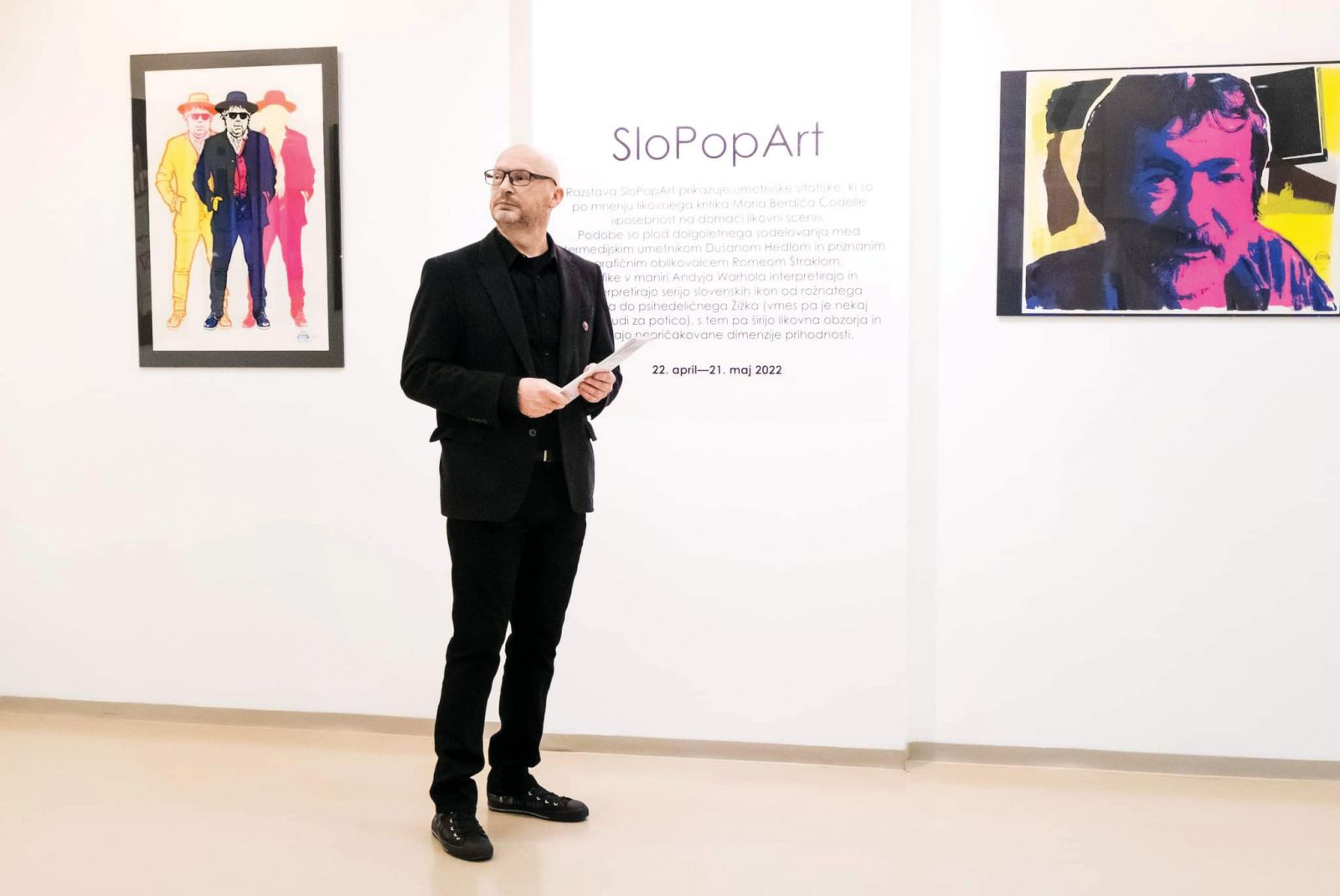 Romeo Štrakl: Slo Pop Art, Galerija Univerzitetne knjižnice Maribor | Maja Mekina
