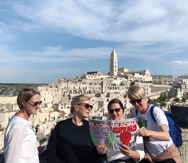 Miriam, Judita, Irena in Nataša; Odpulija 2022, Matera, I 