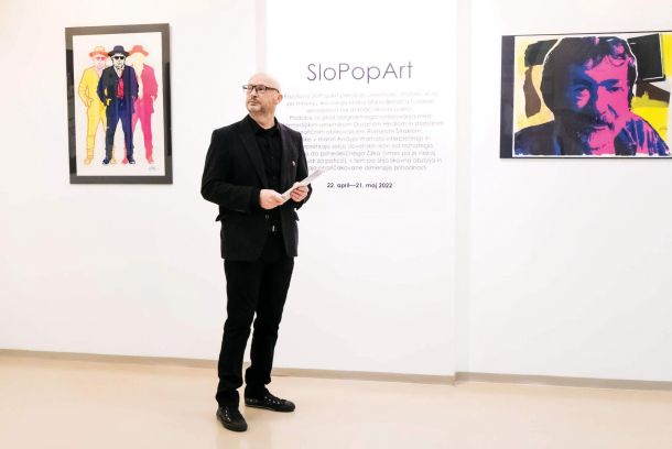 Romeo Štrakl: Slo Pop Art, Galerija Univerzitetne knjižnice Maribor 