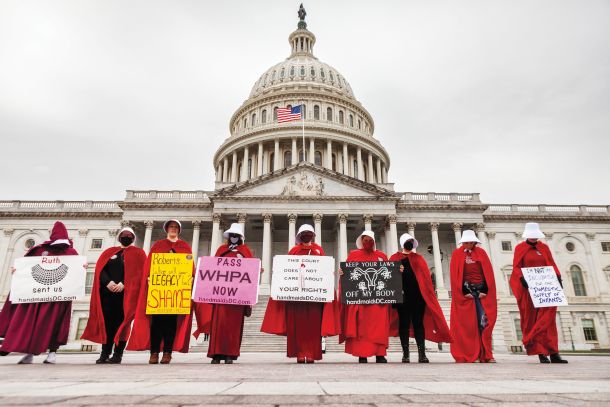 Protest in obramba pravice do splava v Washingtonu 
