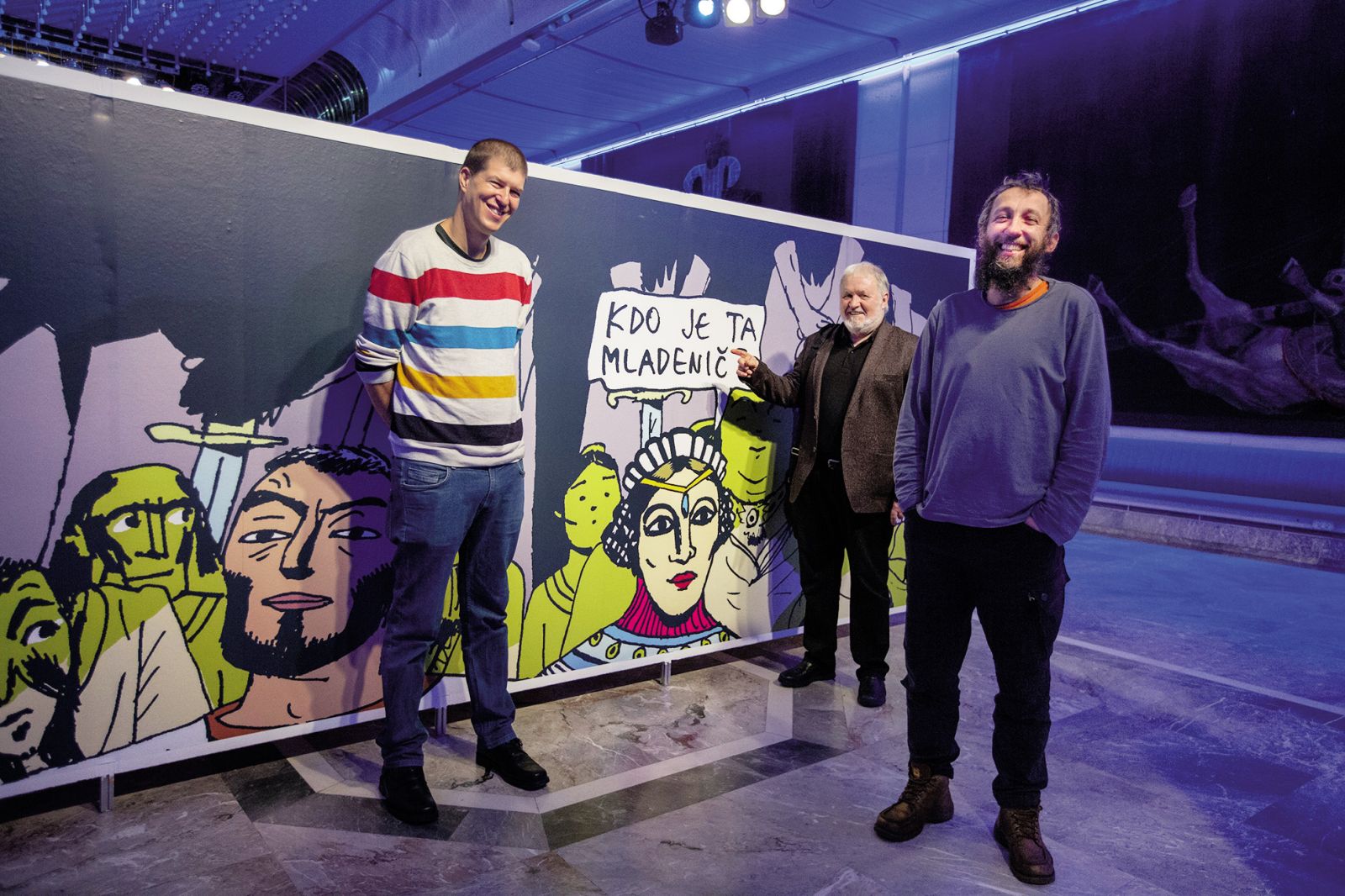 Goran Vojnović, Janez Bogataj, Damijan Stepančič: Pod svobodnim soncem, razstava, Cankarjev dom, LJ | Borut Krajnc