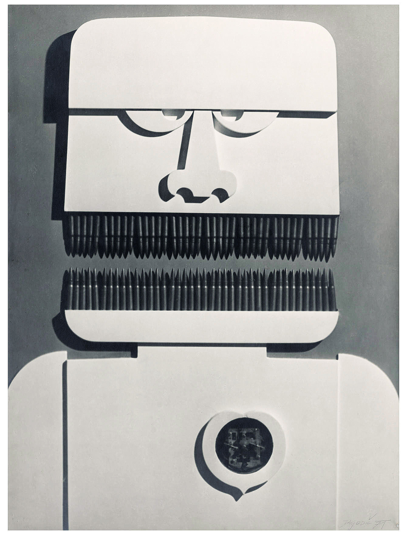 Militarist, asemblaž, 1971