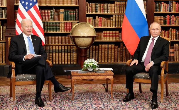 Predsednika ZDA in Rusije: Joe Biden in Vladimir Putin