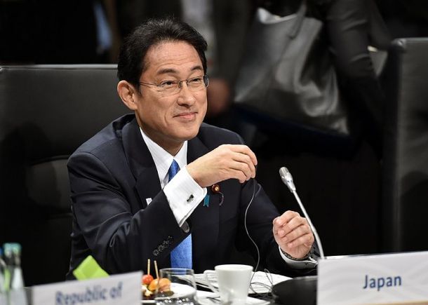 Japonski premier Fumio Kishida