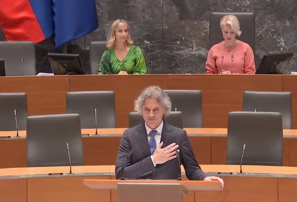 Robert Golob izvoljen za predsednika vlade