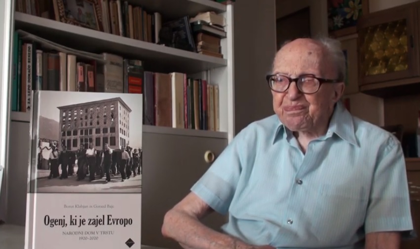 Boris Pahor v enem od svojih zadnjih intervjujev