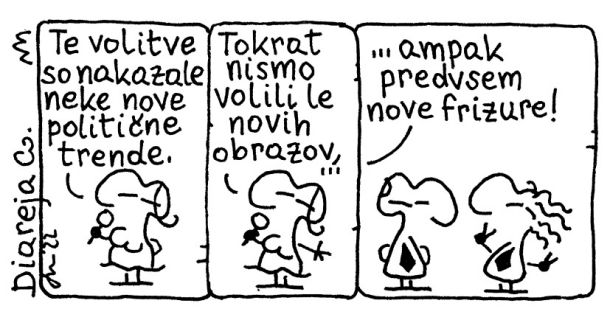 Novi obrazi, nove frizure
